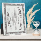 Rechtliche Genehmigung, das zu tun, was Sie Gewoll Fotoplatte (Seite)