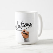 Rechtliche handschriftliche Tasse (VorderseiteRechts)