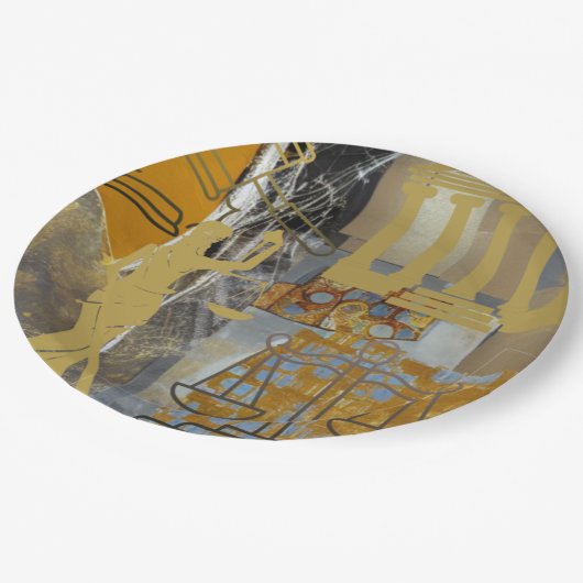 Rechtliche Vereinfachung Pappteller (Schrägansicht)