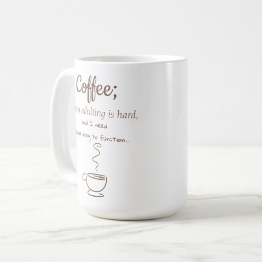 Rechtliches Mittel Kaffeetasse (Vorderseite Links)