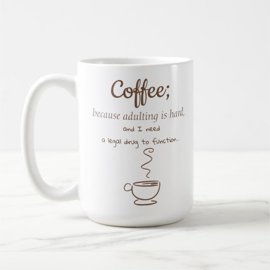 Rechtliches Mittel Kaffeetasse (Links)