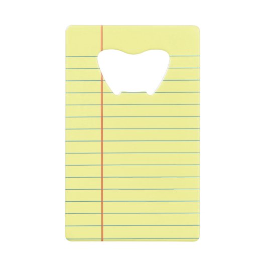 Rechtliches Muster Geldkarten Flaschenöffner (Vorderseite)