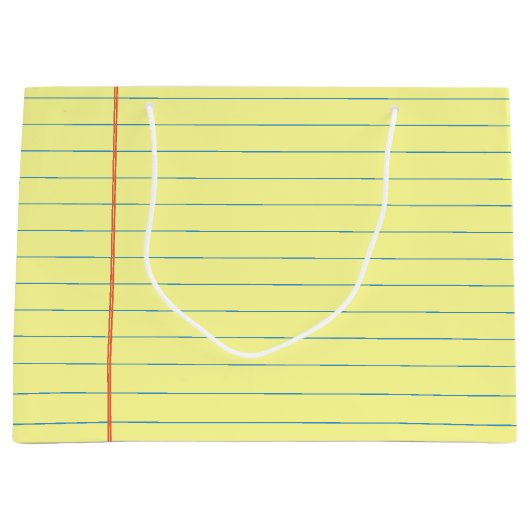 Rechtliches Muster Große Geschenktüte (Vorderseite)