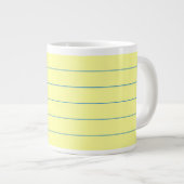 Rechtliches Muster Jumbo-Tasse (Vorderseite Rechts)