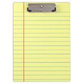 Rechtliches Muster Klemmbrett (Vorderseite)