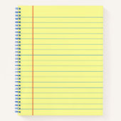 Rechtliches Muster Notizblock (Vorderseite)