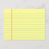 Rechtliches Muster Postkarte (Vorderseite)