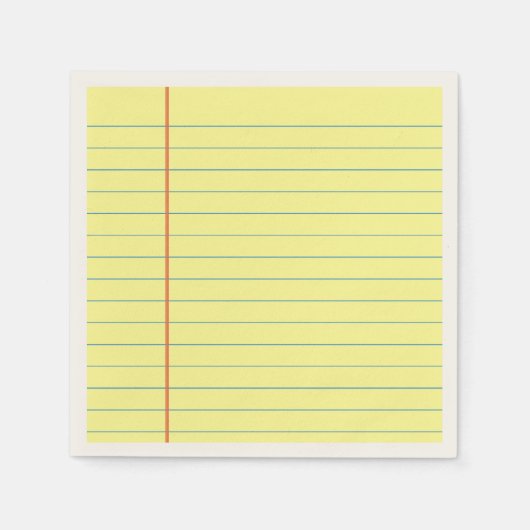 Rechtliches Muster Serviette (Vorderseite)