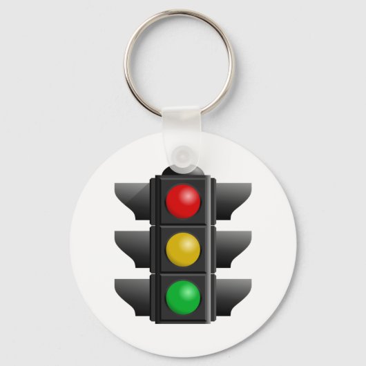 RECHTLICHTE ROTE GELBE GRÜNE SIGNS RICHTUNG KE SCHLÜSSELANHÄNGER (Vorderseite)