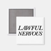 Rechtmäßige Ausrichtung der Nervous Quest Quest Magnet (Vorderseite/Rückseite)