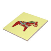 Rechts gegenüber Red Dala Horse Tile Fliese (Seite)
