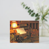 Rechts und schreiben postkarte (Stehend Vorderseite)