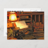 Rechts und schreiben postkarte (Vorne/Hinten)