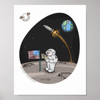 Rechts zeichnen poster