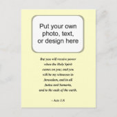 RECHTSAKTE 1:8 POSTKARTE (Vorderseite)