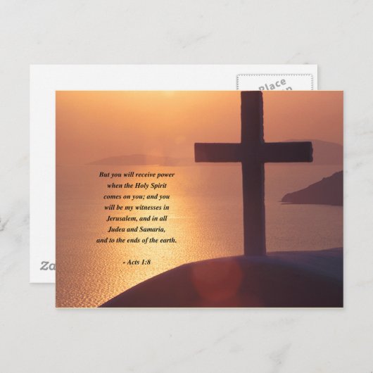 RECHTSAKTE 1:8 POSTKARTE (Vorne/Hinten)