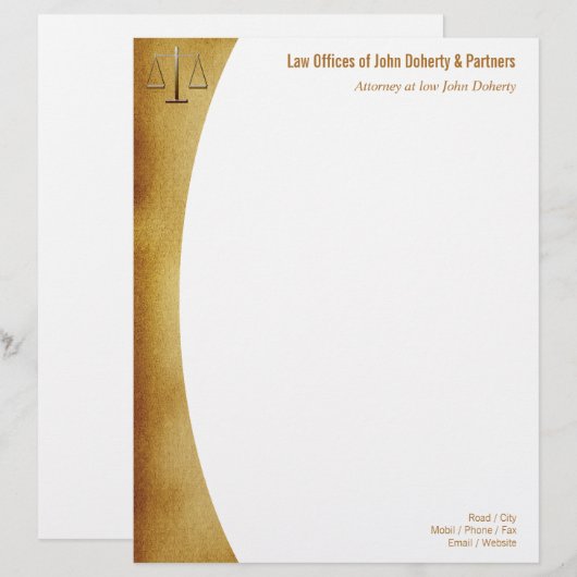 RECHTSÄmter Briefbogen (Vorne/Hinten)