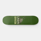 RECHTSANFORDERUNGSBEAUFTRAGTER lustiges Gartengesc Skateboard (Horizontal)