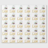 Rechtsanwalt am Gesetz Geschenkpapier (Flach)
