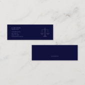 RECHTSANWALT AM GESETZ MINI VISITENKARTE (Vorne/Hinten)