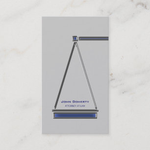 RECHTSANWALT am GESETZ - modern Visitenkarte
