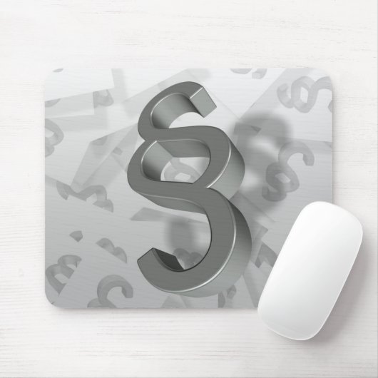 Rechtsanwalt am Gesetz Mousepad (Mit Mouse)