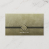 RECHTSANWALT AM GESETZ VISITENKARTE (Rückseite)