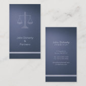 RECHTSANWALT am GESETZ - Visitenkarte (Vorne/Hinten)