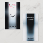 Rechtsanwalt am Gesetz Visitenkarte (Vorne/Hinten)