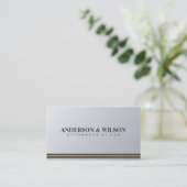 Rechtsanwalt am Gesetz - Visitenkarten Visitenkarte (Stehend Vorderseite)