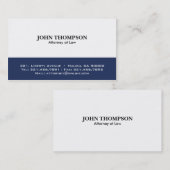 Rechtsanwalt am Gesetz - Visitenkarten Visitenkarte (Vorne/Hinten)