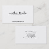 Rechtsanwalt am Gesetz - Visitenkarten Visitenkarte (Vorne/Hinten)