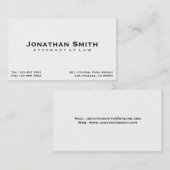 Rechtsanwalt am Gesetz - Visitenkarten Visitenkarte (Vorne/Hinten)