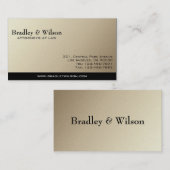 Rechtsanwalt am Gesetz - Visitenkarten Visitenkarte (Vorne/Hinten)