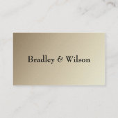 Rechtsanwalt am Gesetz - Visitenkarten Visitenkarte (Rückseite)