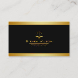 Rechtsanwalt am Gesetzesschwarzen und an der Visitenkarte