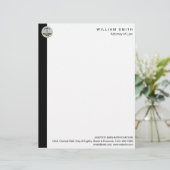 Rechtsanwalt an der briefbogen (Stehend Vorderseite)