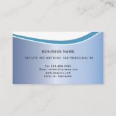 Rechtsanwalt, Anwalt mit Logo Visitenkarte (Rückseite)