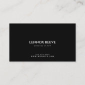 Rechtsanwalt, Anwaltskanzlei, Anwaltskanzlei, Visi Visitenkarte (Vorderseite)