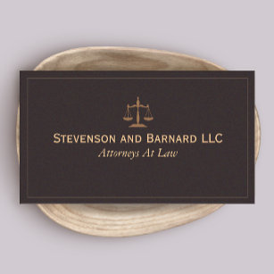 Rechtsanwalt, Anwaltskanzlei Classic Business Card Visitenkarte