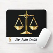 Rechtsanwalt auf der juristischen Seite Mousepad (Mit Mouse)