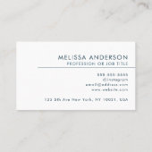 Rechtsanwalt Berufliches QR-Logo Visitenkarte (Rückseite)