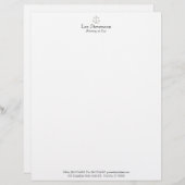 Rechtsanwalt Briefbogen (Vorne/Hinten)