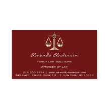Rechtsanwalt Burgundy Gold Scale Rechtsanwältin Cu