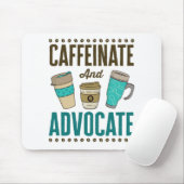 Rechtsanwalt Caffeinate Mousepad (Mit Mouse)