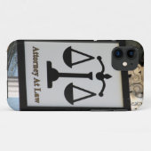 Rechtsanwalt Case-Mate iPhone Hülle (Rückseite (Horizontal))