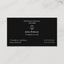 Rechtsanwalt | Classic Lawyer Business Card Visitenkarte