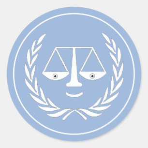 Rechtsanwalt Classic Round Sticker für Abschluss d