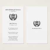 Rechtsanwalt | elegant (Vorne & Hinten)