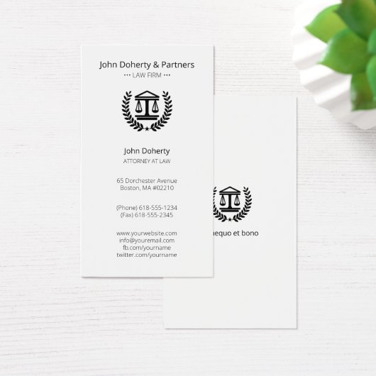 Rechtsanwalt | elegant (Schreibtisch)